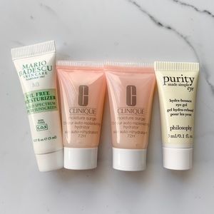 NEW 4-Piece Sephora Skin Care/Eye Travel Bundle